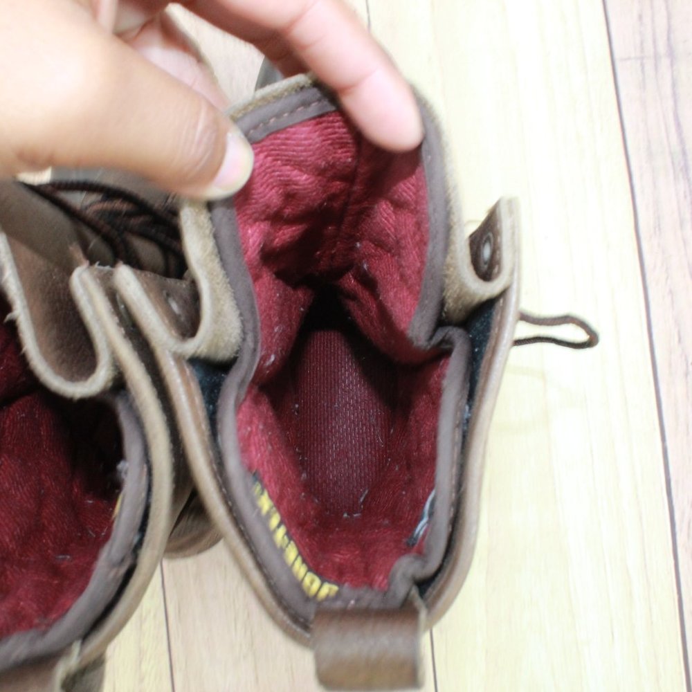 LL Bean Goretex Brown Leather Maine Hunting Shoe Duck Boots Size 6 M - Picture 7 of 10